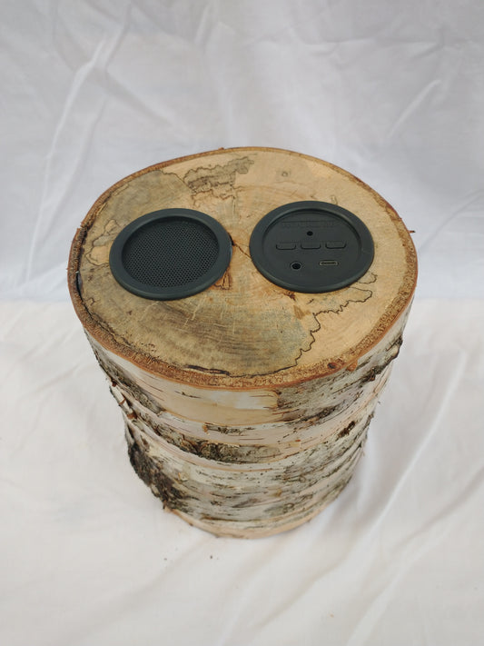 White Birch Bluetooth speaker