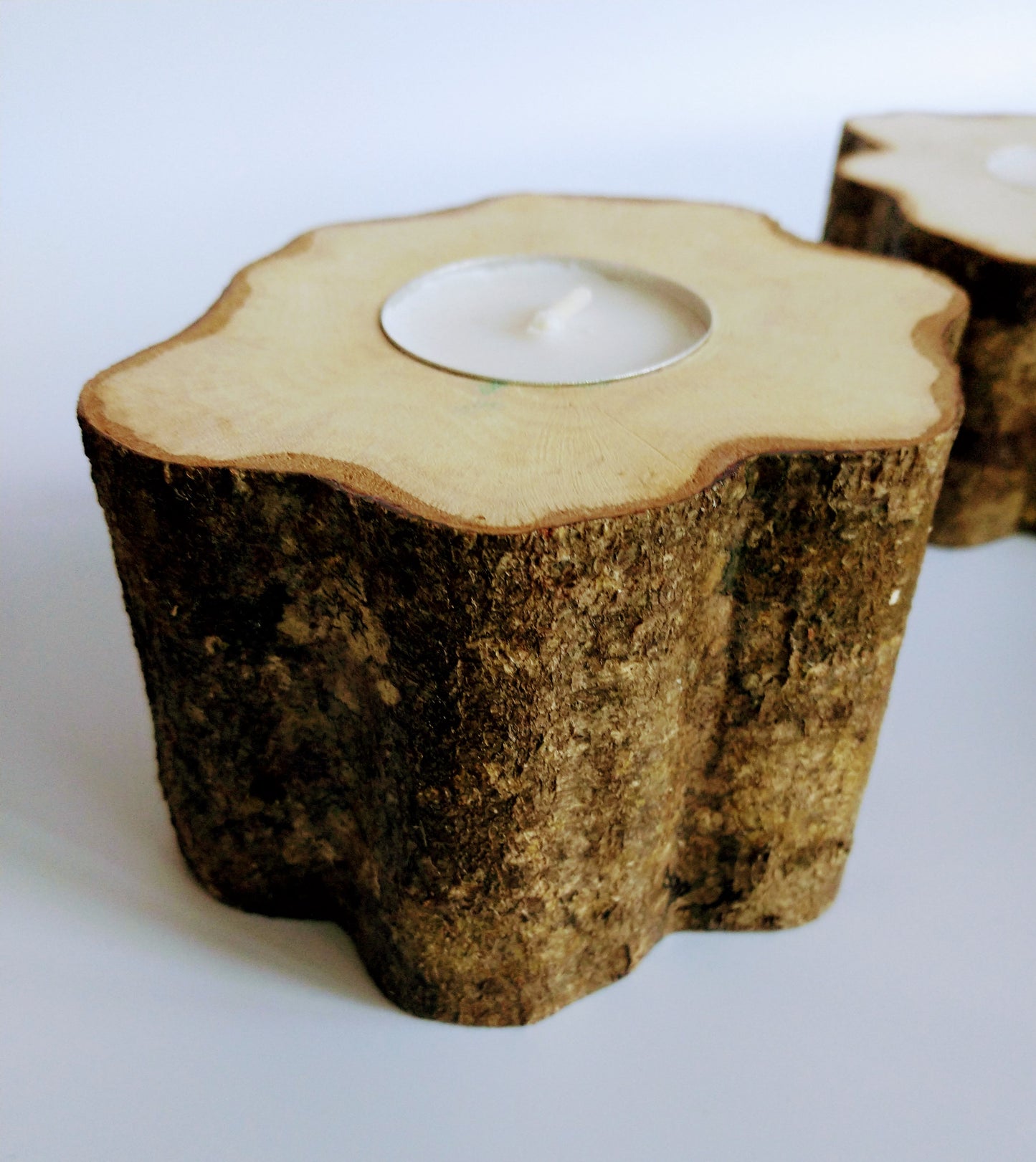 Sycamore candle holder 2 piece set